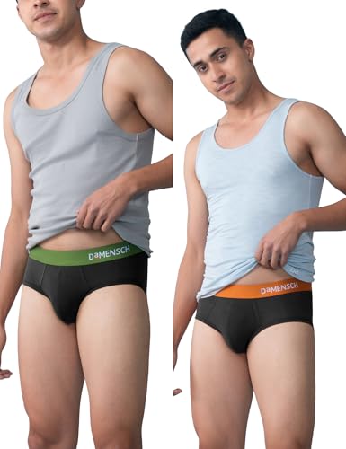 Image of DAMENSCH Men's Regular Fit Solid Brief