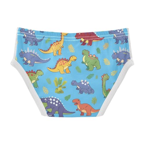 Wusikd Cute Dinosaurs Boys' Underwear Cotton Colors Boys Briefs Soft Toddler Underwear 2T2
