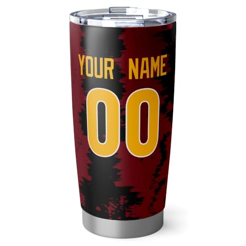 Image of ANTKING W Tumbler 20oz Travel Mug Custom Number Name Gifts