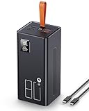 Batterie Externe 80000mAh Grande Capacité, Power Bank PD 30W Charge Rapide Chargeur Portable, Batterie Externe USB C 5 Sorties et 2 entrées avec Affichage LED pour iPhone iPad et Autres