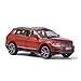 HCEB modellino Auto 1/32 per Tiguan L Lega Modello di Auto Giocattolo Simulazione Veicolo Fuoristrada SUV 6 Porte Aperte con Musica E Luce Funzione Tirare Indietro (Colore : 1)