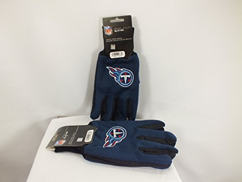 Gants Tennessee Titans avec grip antidérapant protection bicolore sport automne
