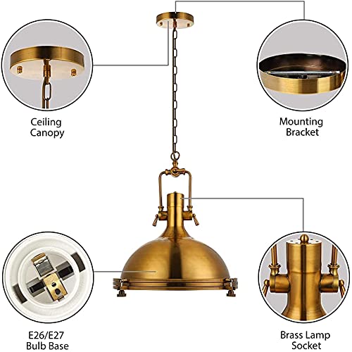 Lampe à suspendre grand angle 32 cm avec diffuseur émail haute réflexion - 6