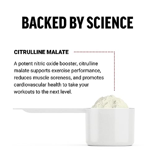 Image of Force Factor Citrulline Malate 2:1, L Citrulline Supplement for Men to Boost Nitric Oxide, Blood Flow, Muscle Pumps, and Performance, L Citrulline Powder Pump Supplement, Unflavored, ~66 Servings
