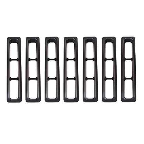 Rugged Ridge 11306.03 habillage de compteur noir pour Jeep TJ