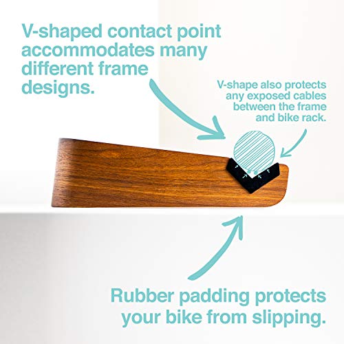 WOKK Wooden Elegant Bike Wall Mount