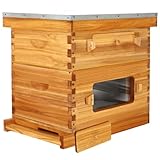 BeeCastle 8-Frame Langstroth Beehive Starter Kit