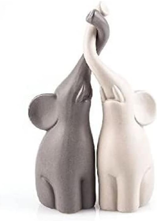 Pajoma 54837 Loving Elephants Set of 2, Height 25.5 CM