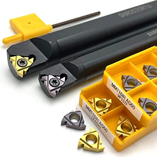 Tool Part For SNR0010K11 SNR0012M11 SNR0016Q11 SNR0016Q16 SNR0020R16 SNR 0025S16 SNR0020R22 SNR0025S22 Internal Thread Tool Holder 11IR 16IR - (Angle: SNR0025S16 / Shank Diameter: MMT16IR AG60 UE6020)