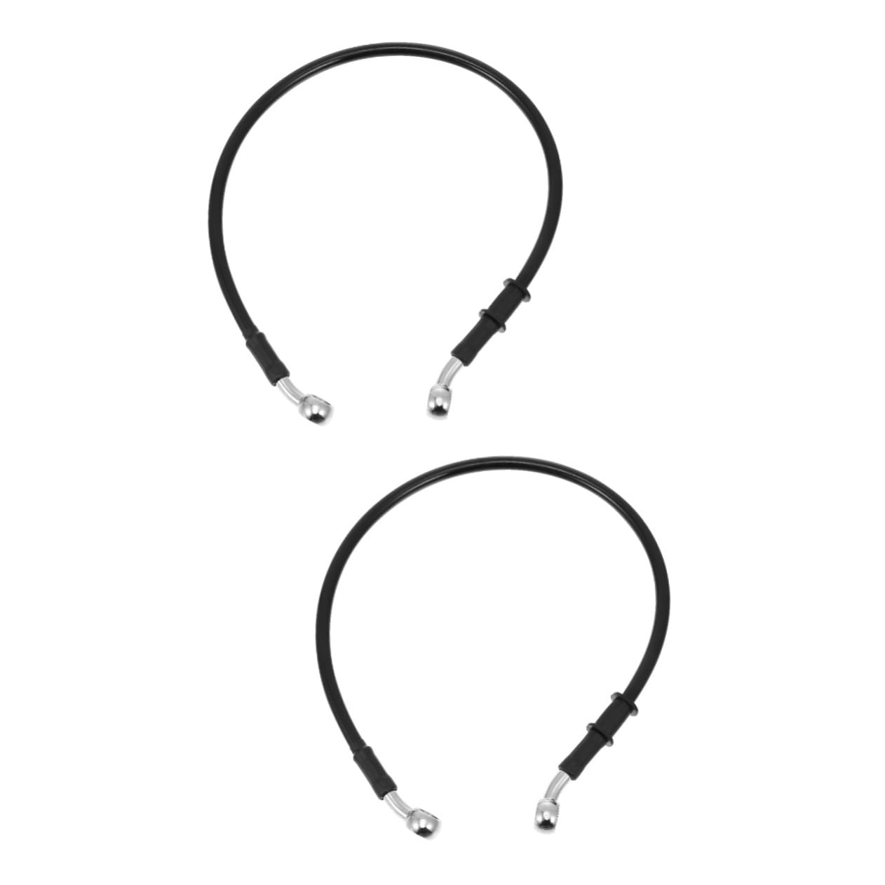 COSMEVIVI 2 Pcs Brake Hose for Motorbike Replacement Wire Kit Front Hoses Nylon Material Compatible Various Bikes