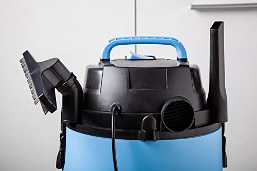 Eldom Aspirateur professionnel sec et humide Columbiavac OK200 20 L pour maison, 1250 W humides / secs / soufflés, filtre HEPA, technologie de bouée de sécurité, 4 roues, câble 3 m - Image 4