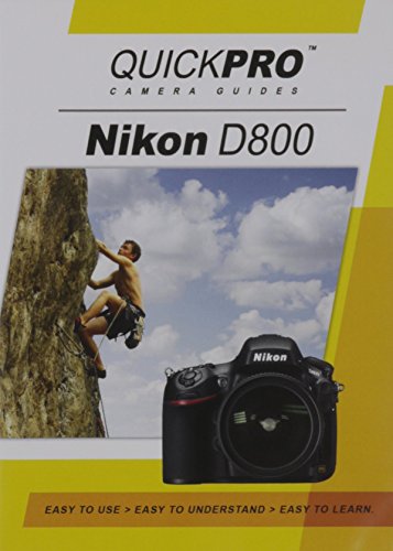 Preisvergleich Produktbild Nikon D800 Instructional DVD by QuickPro Camera Guides