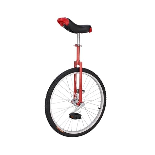 JoFistこの16/18/20インチのレーシング一輪車は、大人から子供まで幅広くお使いいただけます。高強度マンガン鋼フォークを採用し、初心者、初級ライダー、レース愛好家、バランストレーナーなどに最適です。誕生日プレゼントにも最適です (18in,レッド)