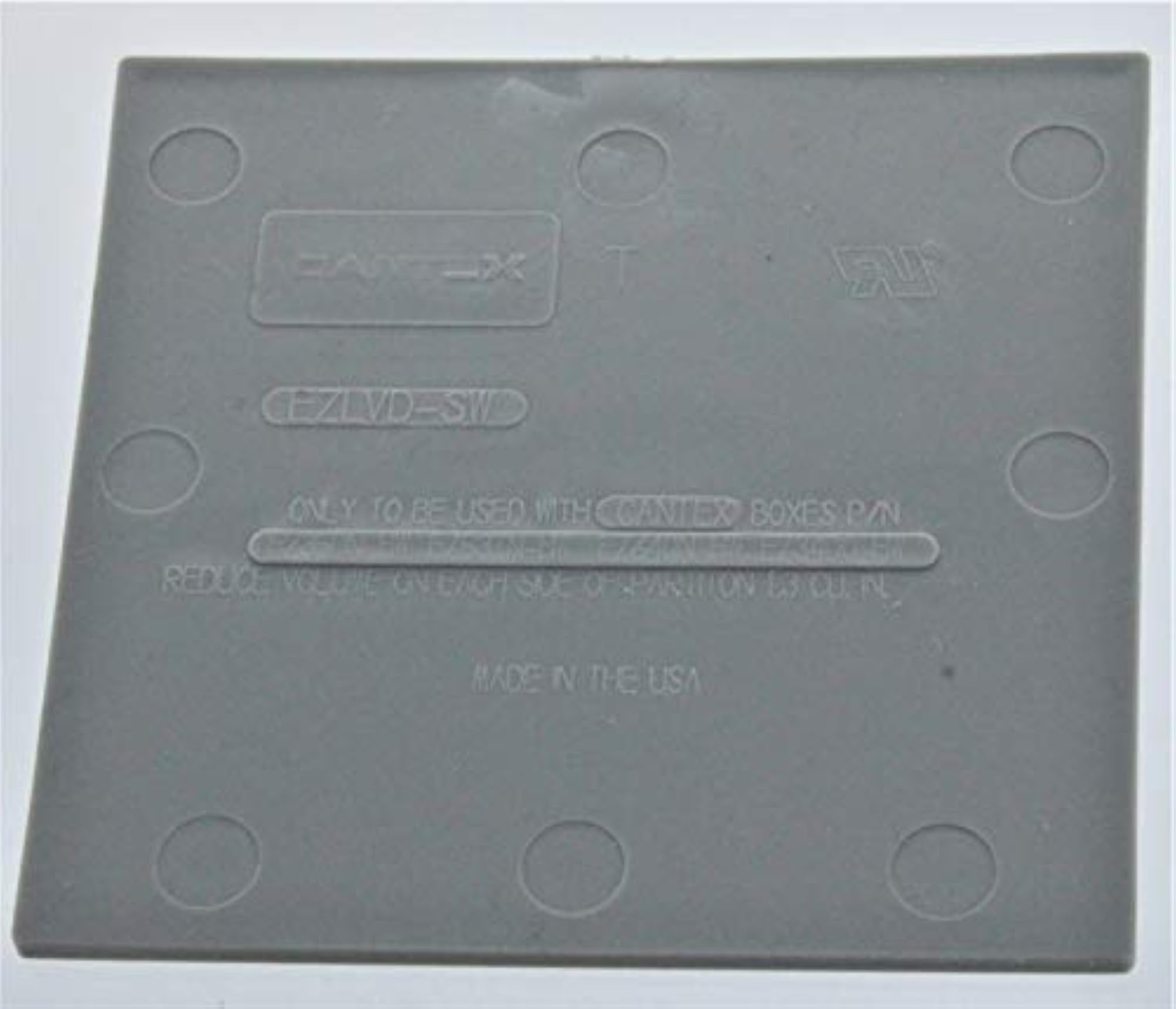 Divider Plate Low Voltage