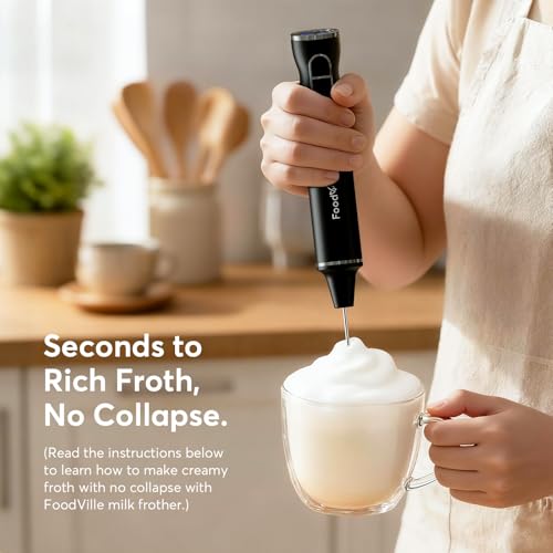 Electric Milk Frother for Latte