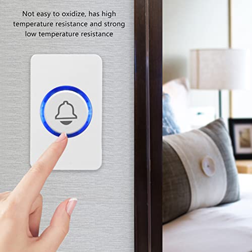 Campainha sem fio, campainha de controle remoto de longa distância sem fio com volume alto, campainh