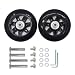 YongXuan Mute Wear-Resistant Luggage Suitcase Replacement Wheels Kit Inline Outdoor Skate Replacement Wheels (90mm × 24mm)