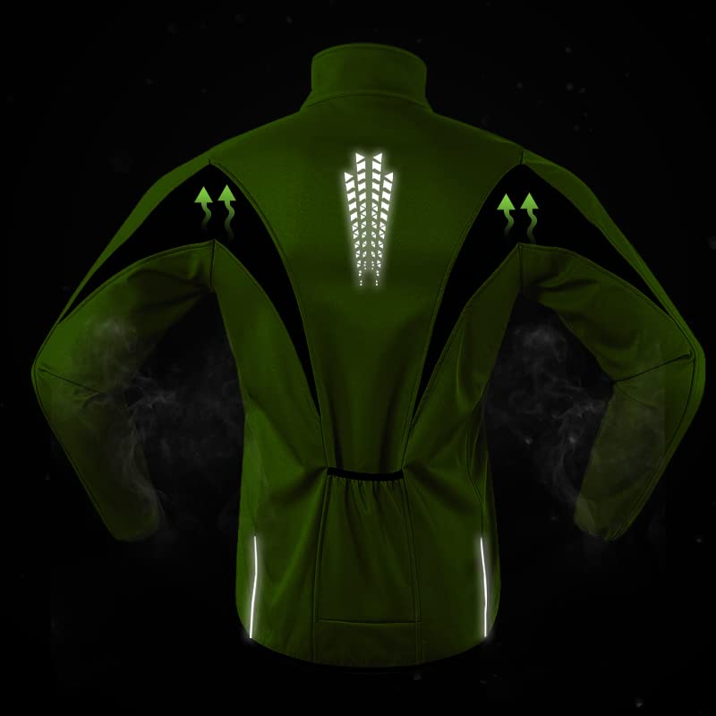 Chaqueta softshell térmica para ciclismo para hombre miniatura 6