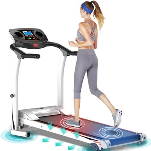 Image of Treadmills Treadmill Foldable Steel Frame Walking Treadmill Adjustable Incline Fitness Exercise Running Machines for Home Gym Space Saving Do Not Need Assembly