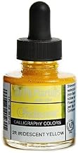 Dr. Ph. Martin's Iridescent Calligraphy Color, 1.0 oz, Iridescent Yellow (2R)