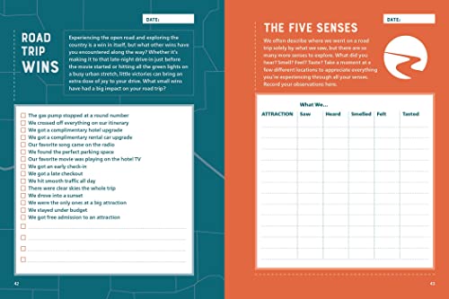 The Road Trip Journal & Activity Book: Everything You Need to Have and Record an Epic Road Trip! - Image 4