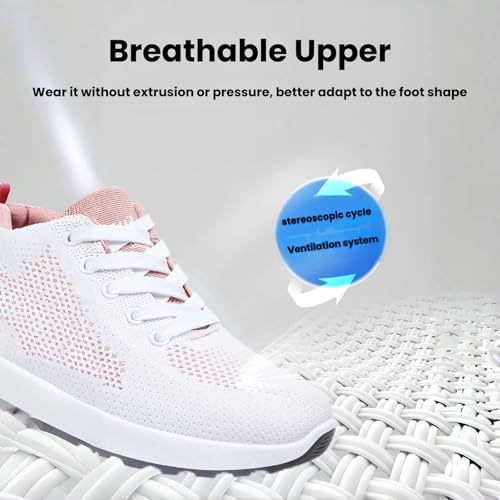 Zapatos para Mujer Tenis para Mujeres, Lightweight Women's Athletic Shoes, Breathable Sneakers for Gym, Walking, Work4