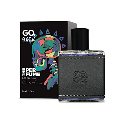 Perfume GO Rock, EDP, amadeirado ambarado, 50ml