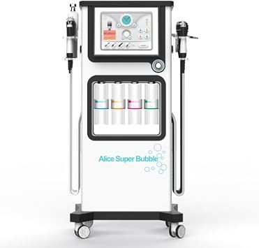 MEDSPALINE Hydra Oxygen Facial Machine, 7 in 1 Multifunction Facial Machine for Esthetician Professional