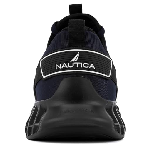 Image of Nautica Men's Casual Fashion Sneakers - Lightweight Lace-Up Athletic Walking Shoes for Gym & Tennis, Comfortable