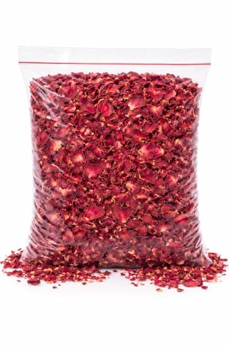 Biodegradable Wedding Confetti 3 Litre Real Dried Rose Petal Confetti Natural Flower Petals for Weddings Eco Friendly Confetti for Guests