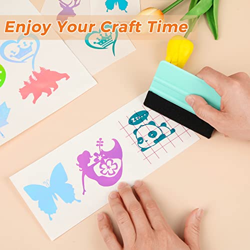 Permanent Vinyl Bundle, Imodeur 25 Self Adhesive Vinyl Sheets & 5 Holographic Vinyl Sheets 12'' X 12" Vinyl For Cricut For Mug, Window, Ceramics, Decoration,Cup #TOP5