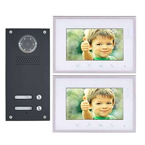 2 Draht 2 Familienhaus Türsprechanlage Gegensprechanlage (Anthrazit)