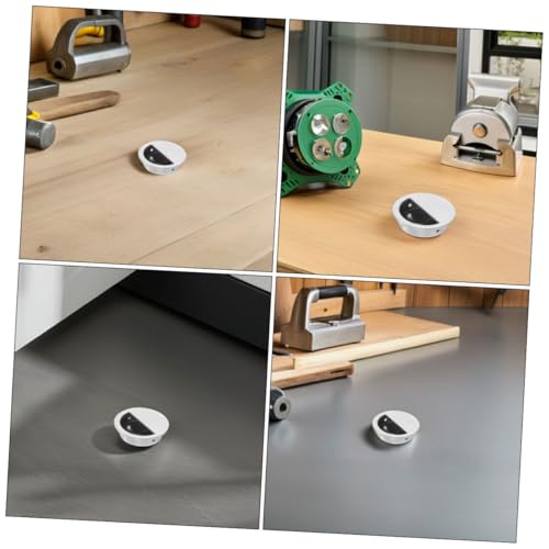 Tirador oculto para puertas de cocina que elimina tropiezos en armarios pequeños 4