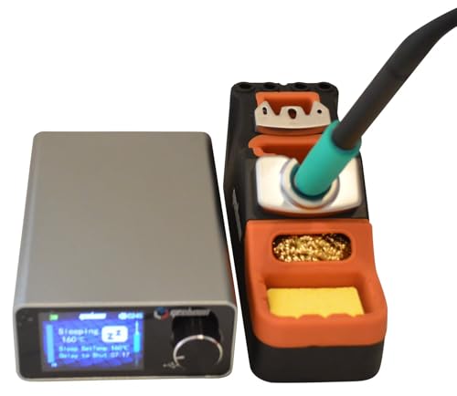GEEBOON TC22 220W Soldering Station for 115/210/245/T12 Tip 4 Soldering Tips (T245&T210 SDC02)