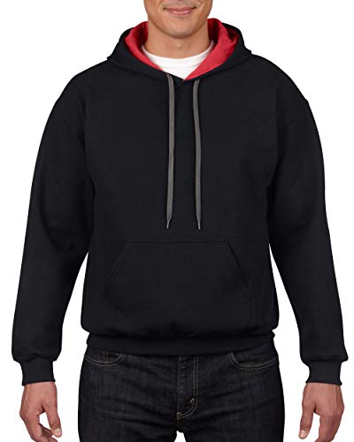 Gildan Adult Heavy Blend Contrast Hooded Sweatshirt