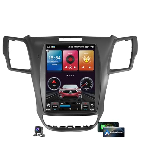 Android 14 Radio for Acura RDX 2013-2018 Tesla Style...