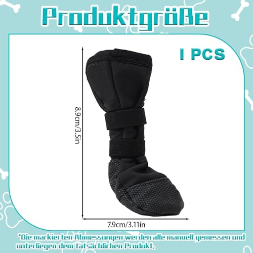 QckZee Pfotenschutz Hund Verletzung, Dog Paws Recovery Shoe(L), Haustierwunden bei Verhindern Hundeschuhe zur Erholung, Hundeschuhe Pfotenschutz für Den Heilungsschutz Nach Chirurgischen Eingriffen