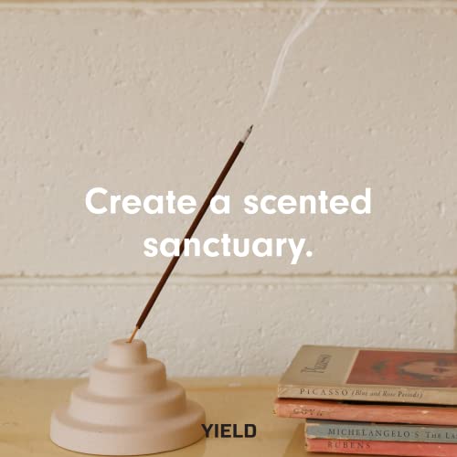 Yield Palo Santo Incense Sticks - Pine, Firewood & Citrus Notes - Handmade, Calming Incense Stick Pack - Non Toxic Incense Made With Essential Oils - 1 Hour Burn Time - 15 Incense Sticks #TOP3