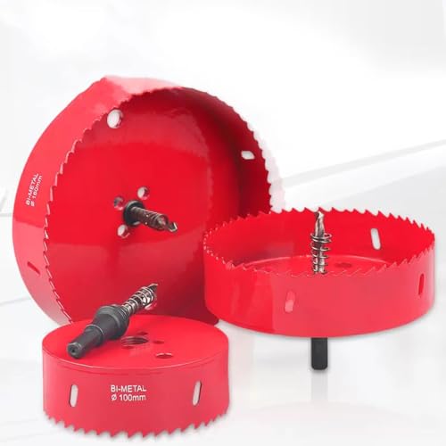 Kit de sierras de corona Bi-Metal con brocas y arbor 200 mm miniatura 1