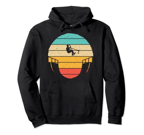 Divertido arte de las vespas del truco de la vendimia para los hombres Sudadera con Capucha