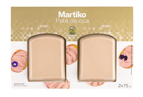 MARTIKO® PATE DE OCA 2X75G - Sin Gluten, Sin Conservantes