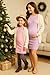 PATPAT Girl's Sleeveless Ribbed Cami Midi Bodycon Dress for Playdates, Pink, 5-6 Years