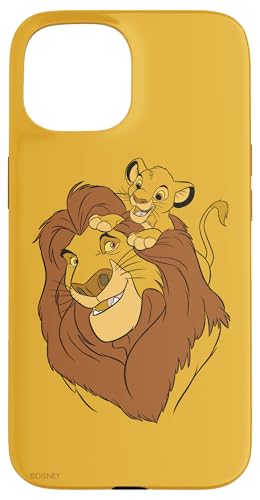 Disney Le Roi Lion Simba et Mufasa Père et fils Coque pour iPhone 15