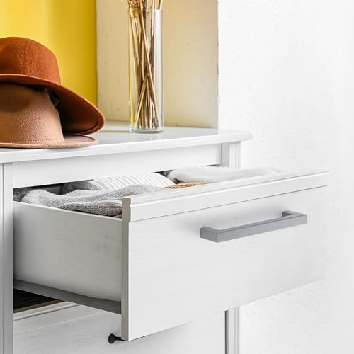 Image of Ravinte 35 Pack 5 Inch Kitchen Square Cabinet Handles Grey Drawer Pulls for Cupboard Hardware