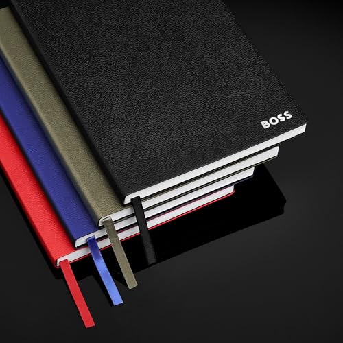 Hugo Boss Notizbuch A5 Essential Storyline blau liniert