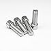 50 Pcs M3-0.5x14mm Stainless Steel Hex Socket Head Cap Screws Bolts Inner Hex Socket Bolt DIN 912