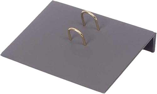 Miniatura 4 de MOOG - Juego de escritorio de cuero gris, almohadilla de escritorio, soporte para papel de notas, soporte para bolígrafos, posavasos de cuero,