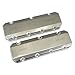 Moroso 68489 Valve Cover Set (BBC Billet Rail with Logo), 1 Pack