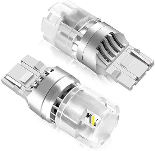 WENLE 7440 T20 LED Bulb Reverse Light Super Bright 6500K White LED Bulbs Car LED Replacement for Backup Tail Brake Turn Signal Blinker Lights, Pack of 2