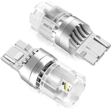 WENLE 7440 T20 LED Bulb Reverse Light Super Bright 6500K White LED Bulbs Car LED Replacement for Bac